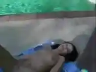 Guy Gives Hard Fuck To Sexy Girls Pussy Outside